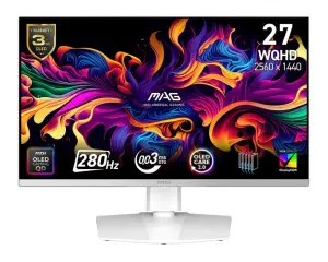 Monitor|MSI|26.5 "|2560 x 1440 pixels|Wide Quad HD|Native aspect ratio 16:9|QD-OLED|Flat|MAG272QPWQD-OLEDX28