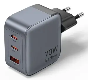 MOBILE CHARGER WALL 3PORT/70W FEXH0-EU VENTION