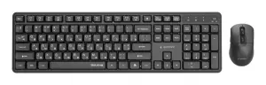 KEYBOARD +MOUSE WRL CYRILLIC/BLACK KBS-WMS-01-CYRL GEMBIRD