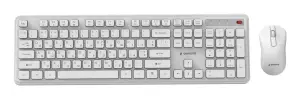 KEYBOARD +MOUSE WRL CYRILLIC/WH KBS-WPS-01-W-CYRL GEMBIRD