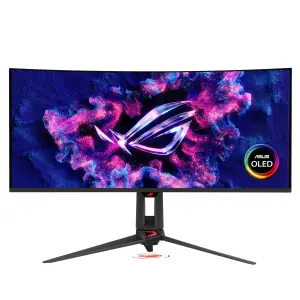 Monitor|ASUS|34 "|3440 x 1440 pixels|Wide Quad HD|Native aspect ratio 21:9|QD-OLED|Curved|90LM0CU0-B01971