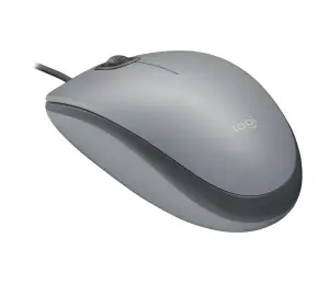 MOUSE USB OPTICAL M110 SILENT/MID GRAY 910-006760 LOGITECH