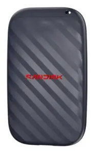 External SSD|SANDISK|Read speed 600 MB/s| 1 TB|SDSSDE10|SDSSDE10-1T00-G25