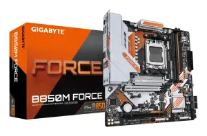 Mainboard|GIGABYTE|AMD B850|Socket AM5|micro ATX|RAM DDR5-SDRAM|2xSlots|3xNumber of M.2 (M) slots|B850MFORCE1.1