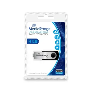 MEMORY DRIVE FLASH USB2 4GB/MR907 MEDIARANGE