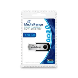MEMORY DRIVE FLASH USB2 128GB/MR913 MEDIARANGE