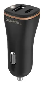 MOBILE CHARGER CAR USB/2P DR6026A DURACELL
