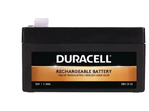 BATTERY 12V 1.3AH VRLA/DR1.3-12 DURACELL