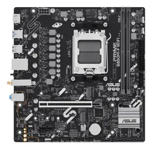 Mainboard|ASUS|AMD B850|Socket AM5|micro ATX|RAM DDR5-SDRAM|2xSlots|Wi-Fi Yes|Bluetooth Yes|2xNumber of M.2 (M) slots|PRIMEB850M-FWIFI