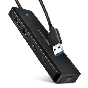 I/O HUB USB TRAVEL/0.19M HUE-C2A AXAGON