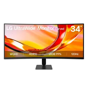 LCD Monitor|LG|34 "|3440 x 1440 pixels|UltraWide Quad HD|Native aspect ratio 21:9|LCD|Curved|34U601B-B
