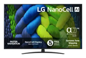 TV Set|LG|65 "|4K Ultra HD|3840 x 2160 pixels|Flat|16:9|LED|65NANO82A6B