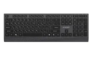 KEYBOARD MULTIMEDIA USB CYRILL/BLACK KB-MCH-06-CYRL GEMBIRD