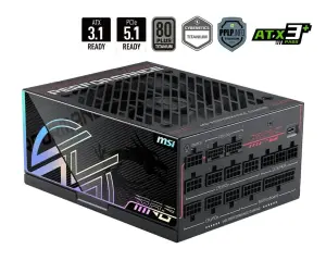 Power Supply|MSI|MPG Ai1300TS PCIE5|ATX|PC|100 - 240 V|1300 W|MPGAI1300TSPCIE5