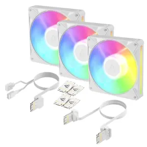 CASE FAN 140MM BIONIX P14 ARGB/3-PACK WHT ACFAN00342A ARCTIC