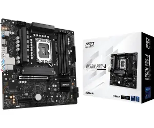 Mainboard|ASROCK|Intel B860|LGA 1851 (Socket V1)|micro ATX|RAM DDR5-SDRAM|4xSlots|3xNumber of M.2 (M) slots|B860MPRO-A