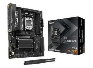 Mainboard|ASROCK|AMD X870|Socket AM5|ATX|RAM DDR5-SDRAM|4xSlots|Wi-Fi Yes|Bluetooth Yes|1xNumber of M.2 (M) slots|X870CHALLENGERWIFI