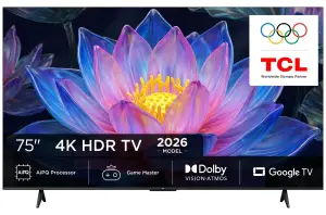 TV Set|TCL|75 "|4K Ultra HD|3840 x 2160 pixels|Flat|16:9|QLED|75P6L
