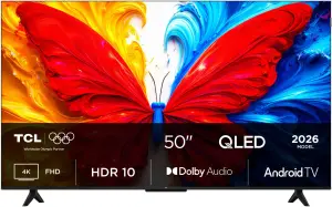 TV Set|TCL|50 "|4K Ultra HD|3840 x 2160 pixels|Flat|16:9|QLED|50S5L
