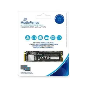 SSD|MEDIARANGE| 512 GB|M.2|PCI Express 3.1|NVMe Yes|Write speed 1700 MB/s|Read speed 2080 MB/s|MTBF 1500000 h|50xTBW rating|Blister|MR1032
