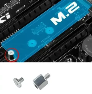 M.2 SSD Skrūvīte ar Ligzdu, der stacionārā mātesplatēm